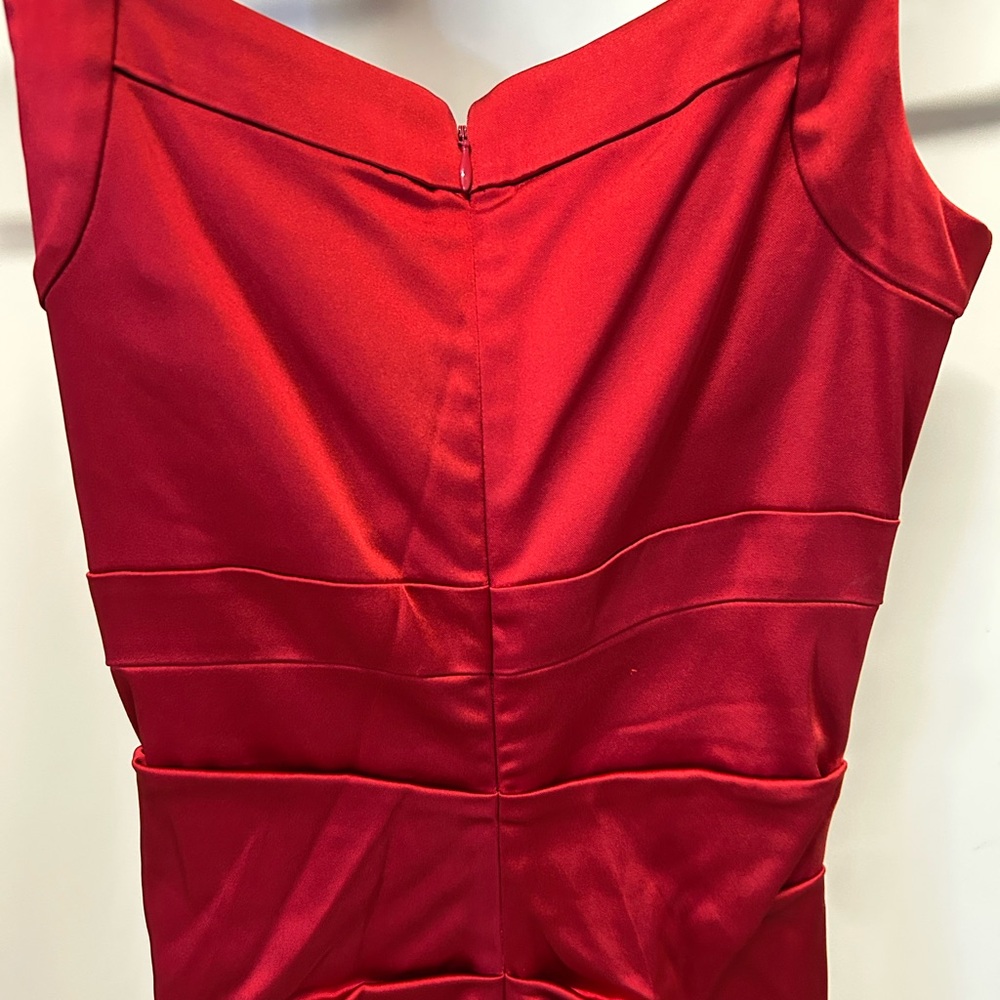 Cache Strapless Red Dress - Picture 5 of 5